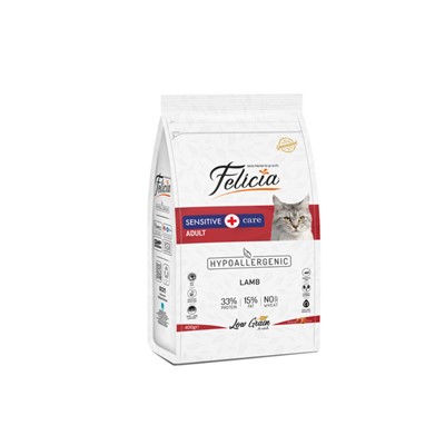 felicia yetişkin kuzulu az tahıllı 400g, 8682631204020,felicia,kuru kedi maması,kuzulu kedi maması,yetişkin kedi maması