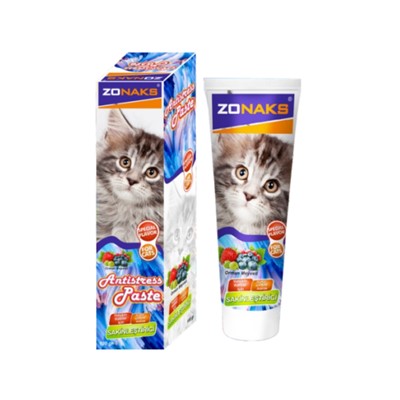 zonaks antıstress cat 100 gr ( orman meyvelı), zonaks,zonaks antıstress cat 100 gr ( orman meyvelı),kedi malt paste