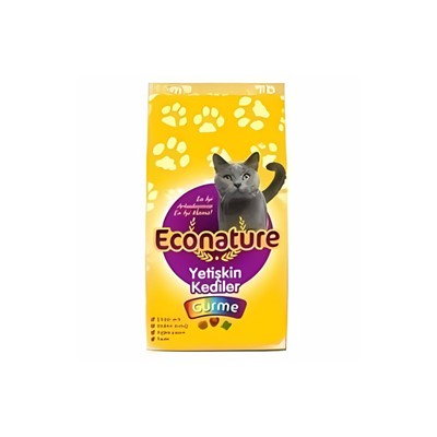 econature gurme 15 kg yetişkin kuru kedi maması, 8681612751539,econature , gurme yetişkin kedi maması ,kuru mama,kedi maması,yetişkin kediler için kuru mama