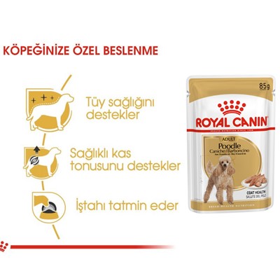 Royal Canin Poodle Yetişkin Yaş Köpek Maması  85 gr