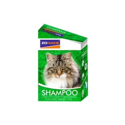 zonaks for long  haıred cats shampoo 20 x 10 ml, zonaks,hassas ciltli kediler için şampuan,zonaks for long  haıred cats shampoo 20 x 10 ml