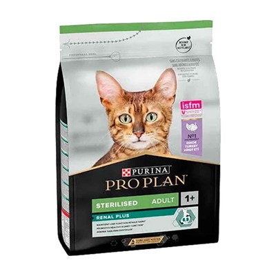 Pro plan Kısırlaştırılmış Hindi Etli Kuru Kedi Maması 3KG