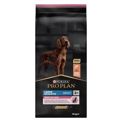 prp  plan large athletic adult somonlu köpek maması 14 kg, proplan,iri ırk yetişkin köpek maması,kuru köpek maması,kuru mama,manky petshop,somonlu köpek maması