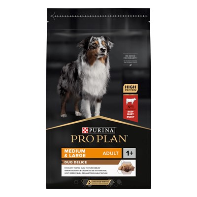 pro plan duo delice sığır etli orta ve büyük ırk yetişkin köpek maması  2.5 kg, proplan,duo delice,orta ve büyük ırk köpek maması,sığır etli köpek maması,biftekli köpek maması,yetişkin köpek maması