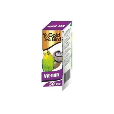 gold bird vit-min 50 cc, zonaks,gold bird,kuş vitamini,gold bird vit-min 50 cc