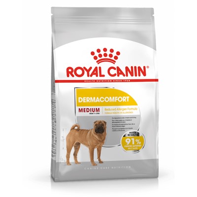 royal canin adult medium dermacomfort yetişkin köpek maması 12kg, royal cannin,medium dermacomfort,yetişkin orta ırk köpe maması,mankypetshop,yetişkin köpek maması,kuru köpek maması