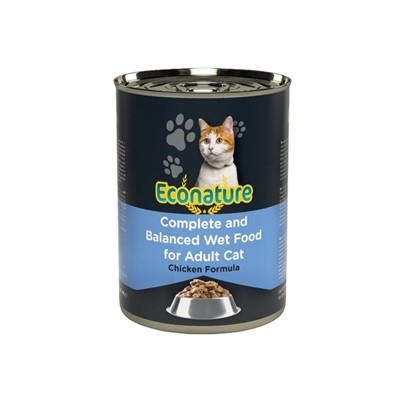 econature tavuklu yetişkin kedi konservesi 400 gr, 8681612750952,econature tavuklu yetişkin kedi konservesi 400 gr