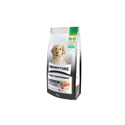 Pronature Hypo-Allergenic Tahılsız Kuzu Etli Yetişkin Köpek Maması 12 Kg